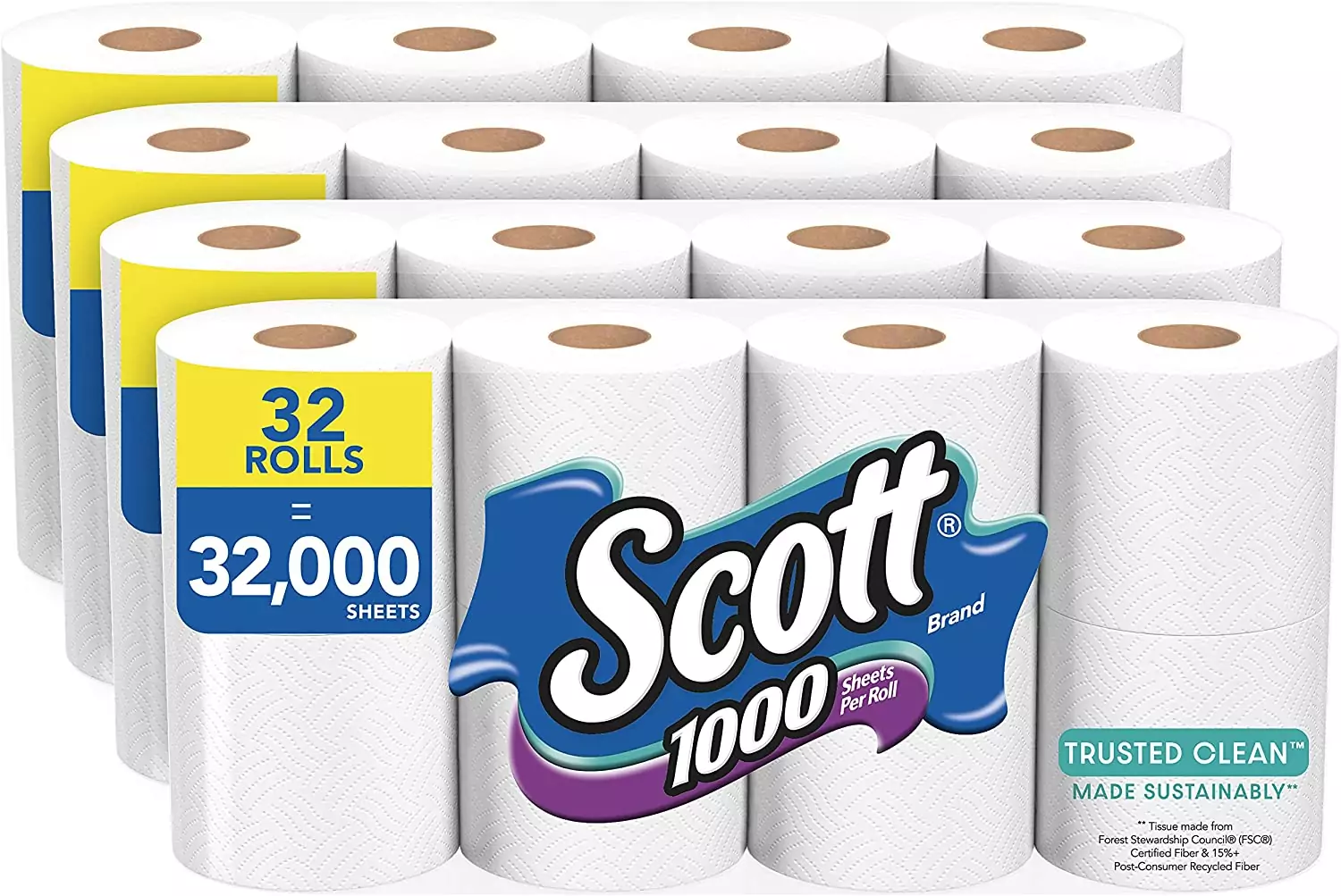 Scott Trusted Clean Toilet Paper